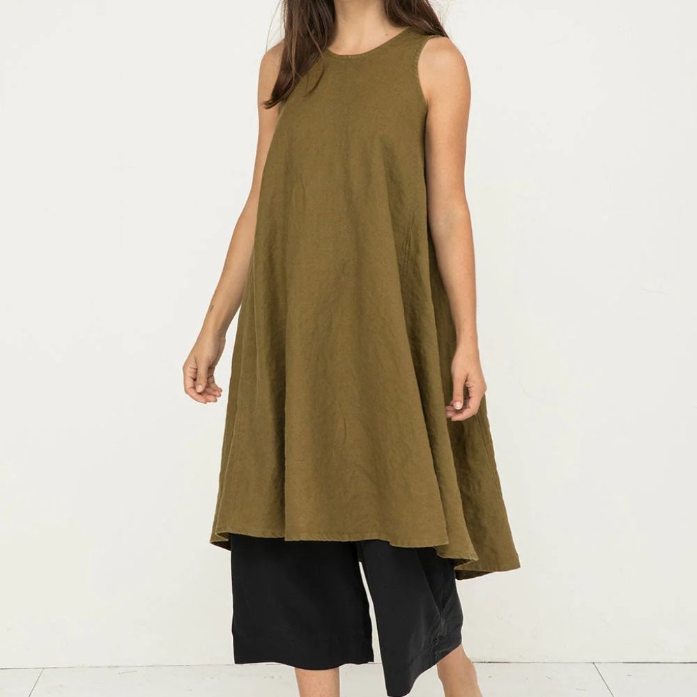 Elizabeth Suzann Harlow Dress in Midweight Linen